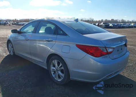 2011 Hyundai Sonata Limited из США, поврежденный, VIN 5NPEC4AC9BH012649